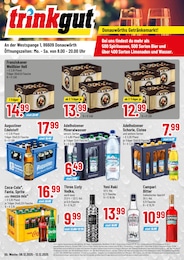 Trinkgut Prospekt für Bissingen: "Aktuelle Angebote", 4 Seiten, 08.12.2025 - 13.12.2025