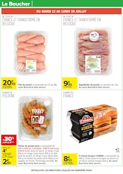 Poulet Angebote im Prospekt "Carrefour" von Carrefour Poulet Angebote im Prospekt "Carrefour" von Carrefour auf Seite 21