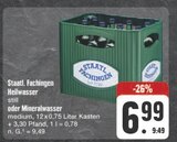 Heilwasser oder Mineralwasser im Angebot bei E center in Jena Heilwasser oder Mineralwasser Angebote von Staatl. Fachingen bei E center Jena für 6,99 €