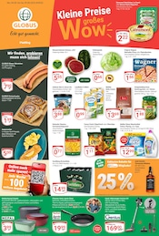 Aktueller GLOBUS Supermarkt Prospekt in Hengersberg und Umgebung, "Aktuelle Angebote" mit 25 Seiten, 04.08.2025 - 09.08.2025