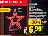 LED-Fensterhänger von Livarno im aktuellen Lidl Prospekt für 6,99 €