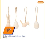 Osteranhänger-Set aus Holz Angebote bei Action Goslar für 0,79 €