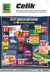 Coca Cola im EDEKA Prospekt in Mettmann Aktueller EDEKA Prospekt mit Coca Cola, "Aktuelle Angebote", Seite 1