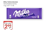 Aktuelle Milka Angebote bei GLOBUS in Erlangen Aktuelles Tafelschokolade Angebot bei GLOBUS in Erlangen ab 2,99 €