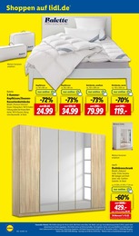 Schlafzimmerschrank Angebot & Preis im aktuellen Lidl Prospekt Schlafzimmerschrank Angebot im aktuellen Lidl Prospekt auf Seite 40