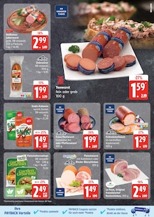 Wurst im EDEKA Prospekt "Top Angebote" mit 25 Seiten (Rostock)