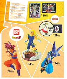 Prix et réduction Dragon Ball dans le prospectus JouéClub en cours Offre Dragon Ball dans le catalogue JouéClub du moment à la page 6