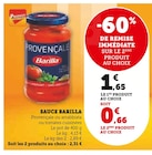 Sauce - Barilla en promo chez Super U Nancy à 0,66 €