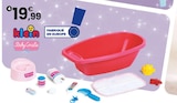 Baignoire avec accessoires baby coralie | 3 ans - KLEIN - JouéClub à Pau Baignoire avec accessoires baby coralie | 3 ans - KLEIN en promo chez JouéClub Pau à 19,99 €