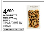 Moules cuites - Monoprix à Nancy Moules cuites en promo chez Monoprix Nancy à 4,99 €