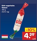 Echt ungarische Salami Angebote bei Netto Marken-Discount Arnsberg für 4,29 €
