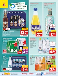 Mineralwasser im Netto Marken-Discount Prospekt Mineralwasser im Netto Marken-Discount Prospekt Aktuelle Angebote auf S. 22