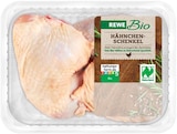 Frische Hähnchen-Schenkel im Angebot bei REWE in Kirchheim Frische Hähnchen-Schenkel Angebote von REWE Bio bei REWE Kirchheim für 9,99 €
