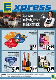 EDEKA Prospekt für Königsbrunn: "Sparsam im Preis, frisch im Geschmack.", 4 Seiten, 17.02.2025 - 22.02.2025