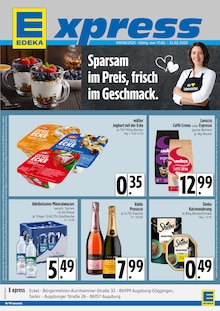 EDEKA Prospekt "Sparsam im Preis, frisch im Geschmack." mit  Seiten (Königsbrunn)