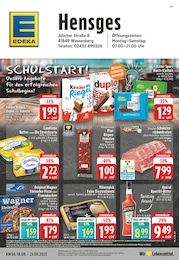 EDEKA Prospekt für Wegberg: "Aktuelle Angebote", 24 Seiten, 18.08.2025 - 23.08.2025