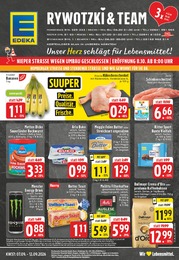 Aktueller EDEKA Prospekt, "Aktuelle Angebote", mit Angeboten der Woche, gültig von 07.09.2026 bis 07.09.2026