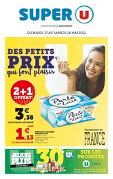Catalogue Super U à Trignac, avec 52 pages Prospectus Super U à Trignac, "Des petits prix qui font plaisir", 52 pages, 17/05/2022 - 28/05/2022