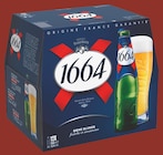 Bière blonde - 1664 en promo chez Intermarché Toulon à 3,77 €