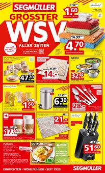 Küche im Segmüller Prospekt "Segmüller Highlight Angebote" mit 8 Seiten (Leverkusen)