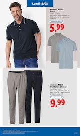 Promo Pantalon chino homme dans le catalogue Lidl du moment à la page 39