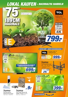 Fernseher im expert Prospekt "Top Angebote" mit 12 Seiten (Halle (Saale))