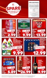 Weizenbier Angebote im Prospekt "Aktuelle Angebote" von Kaufland auf Seite 9