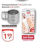 Einwegspritzbeutel im Angebot bei GLOBUS in Viersen Einwegspritzbeutel Angebote von Zenker bei GLOBUS Viersen für 1,99 €
