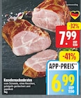 Kasselernackenbraten für 6,99 € bei EDEKA im Angebot Kasselernackenbraten im aktuellen EDEKA Prospekt