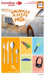 Parasol Angebote im Prospekt "VACANCES À PETITS PRIX !" von Carrefour Market Parasol Angebote im Prospekt "VACANCES À PETITS PRIX !" von Carrefour Market auf Seite 1