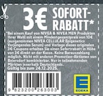 3€ Sofortrabatt Angebote von NIVEA und NIVEA MEN bei EDEKA Berlin