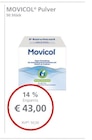 Movicol Pulver bei LINDA Premiumapotheke im Blankenheim Prospekt für 43,00 €