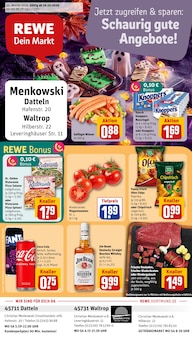 Aktueller REWE Prospekt (Waltrop, 31 Seiten zum blättern REWE Prospekt Dein Markt mit 31 Seiten