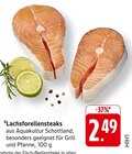 Lachsforellensteaks Angebote bei E center Nürtingen für 2,49 €