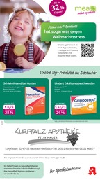 mea - meine apotheke Prospekt für Benjental: "Unsere Dezember-Angebote", 4 Seiten, 01.12.2025 - 31.12.2025