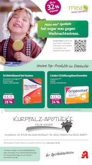 Aktueller mea - meine apotheke Prospekt "Unsere Dezember-Angebote" Seite 1 von 4 Seiten