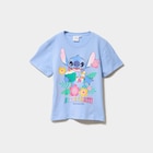 La Halle Paris - Promo T-shirt manches courtes coton Stitch bleu fille Promo T-shirt manches courtes coton Stitch bleu fille à 9,99 € dans le catalogue La Halle à Paris