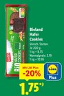 Bioland Hafer Cookies im Lidl Prospekt Bioland Hafer Cookies von Sondey im aktuellen Lidl Prospekt für 1,75 €