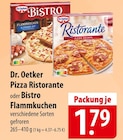 famila Nordost Neustadt - Pizza Ristorante oder Bistro Flammkuchen Angebot im Prospekt Pizza Ristorante oder Bistro Flammkuchen bei famila Nordost im Neustadt Prospekt für 1,88 €