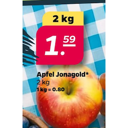 Apfel Jonagold
