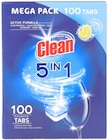 Geschirrspültabs 5 in 1 im Angebot bei Thomas Philipps in Monheim Geschirrspültabs 5 in 1 Angebote von At home Clean bei Thomas Philipps Monheim für 6,66 €
