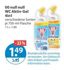 WC Reiniger im V-Markt Prospekt WC Aktiv-Gel 4in1 im aktuellen V-Markt Prospekt für 1,49 €