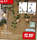LED-Lichterkette von LIVARNO home im aktuellen Lidl Prospekt