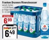 Trinkgut Neuötting - Franken Brunnen Angebot im Prospekt Franken Brunnen bei Trinkgut im Neuötting Prospekt für 6,49 €
