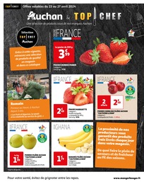 Offre Légumes bio dans le catalogue Auchan Hypermarché du moment à la page 22
