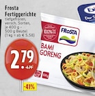 Fertiggerichte Angebote von Frosta bei EDEKA Köln für 2,79 €