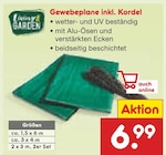 Gewebeplane inkl. Kordel Angebote von Living Garden bei Netto Marken-Discount Recklinghausen für 6,99 €