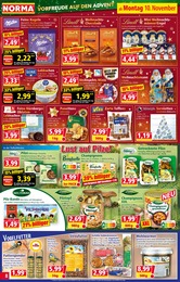 Lindt Angebot im aktuellen Norma Prospekt auf Seite 8