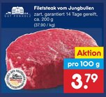Aktuelle Steak Angebote bei Netto Marken-Discount in Heidelberg Aktuelles Filetsteak vom Jungbullen Angebot bei Netto Marken-Discount in Heidelberg ab 3,79 €