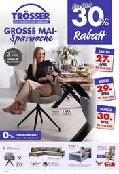 Ähnliche Angebote wie Paravent im Prospekt "GROSSE MAI-Sparwoche" auf Seite 1 von Trösser - Der Polstermöbel-Spezialist in Krefeld